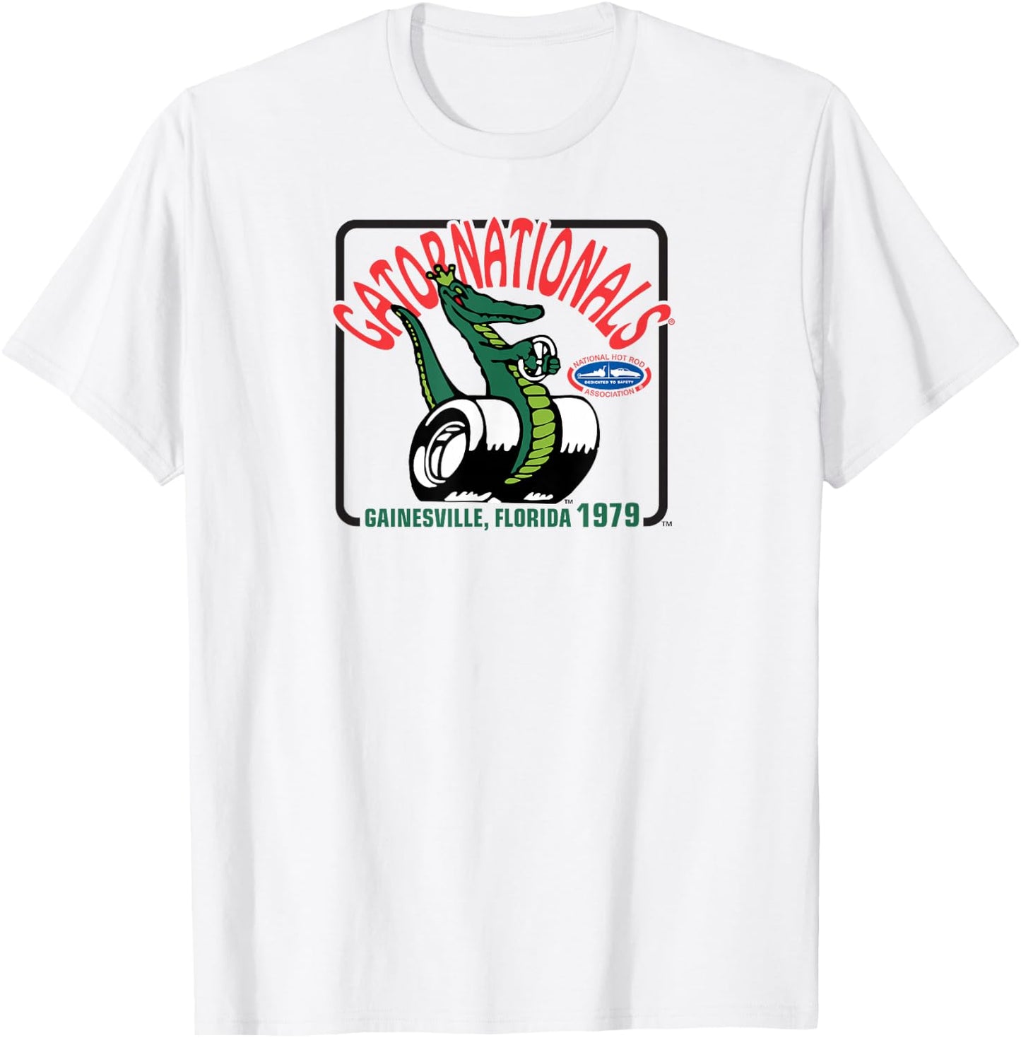 NHRA 1979 Gatornationals T-Shirt - T-Shirt | White