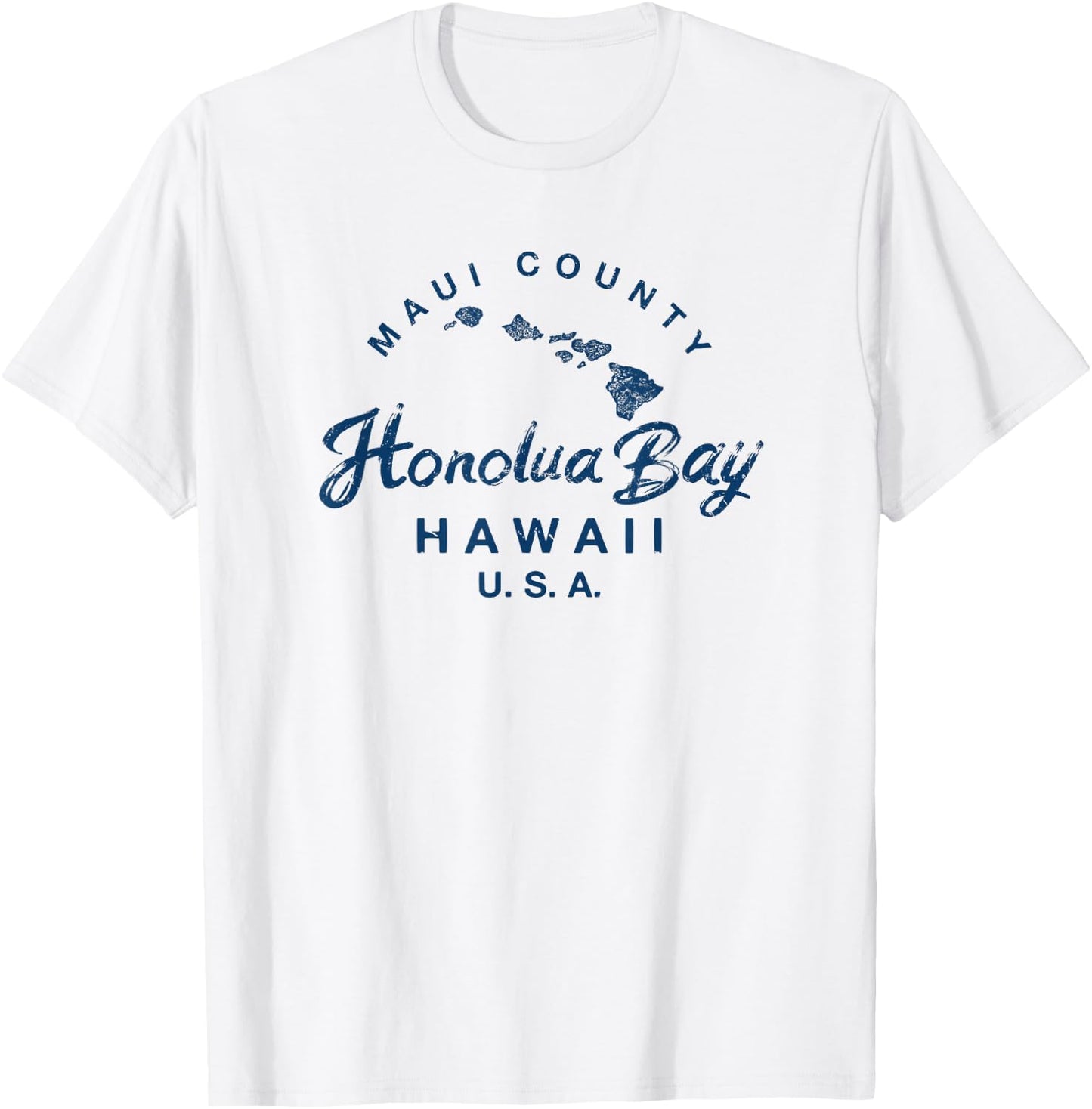 Maui Honolua Bay Hawaii Hawaiian Islands T-Shirt - T-Shirt | White
