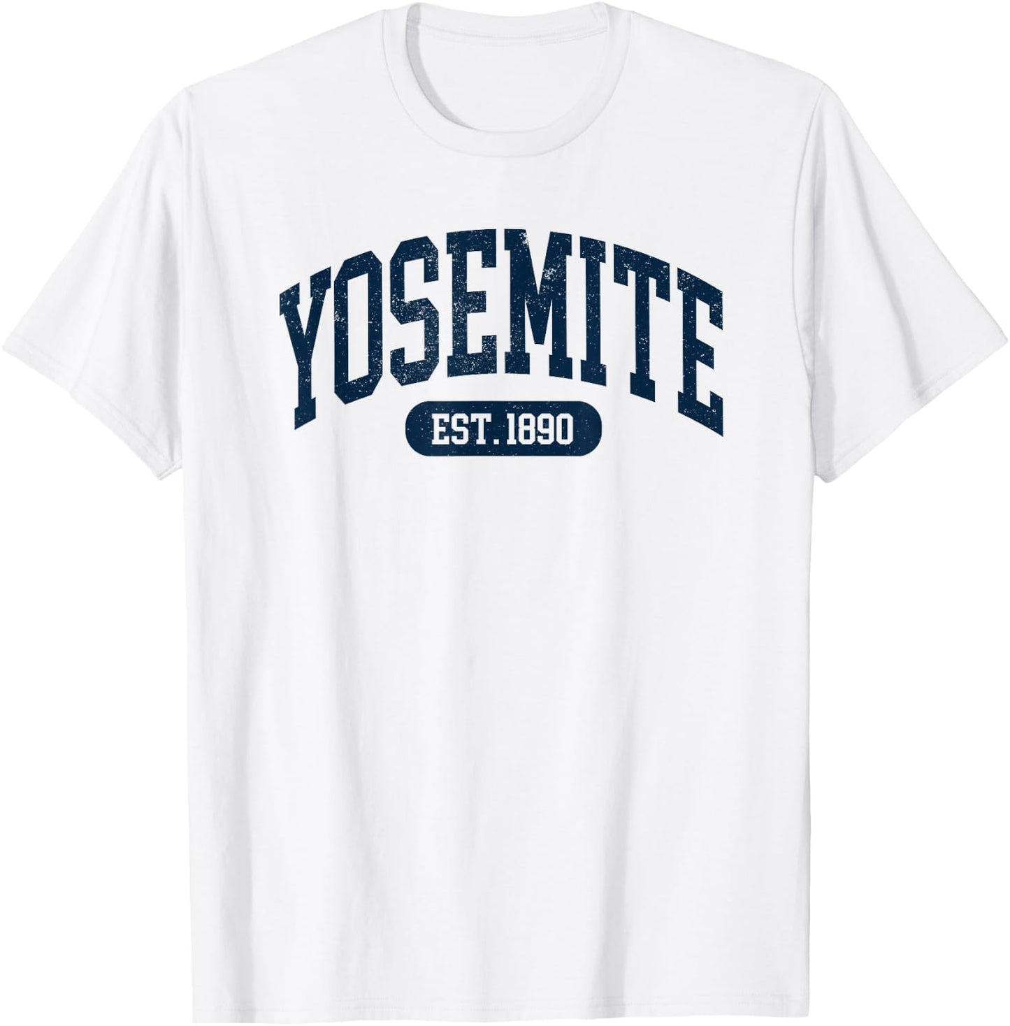 Vintage Yosemite Souvenir National Park Kids T-Shirt - T-Shirt | White