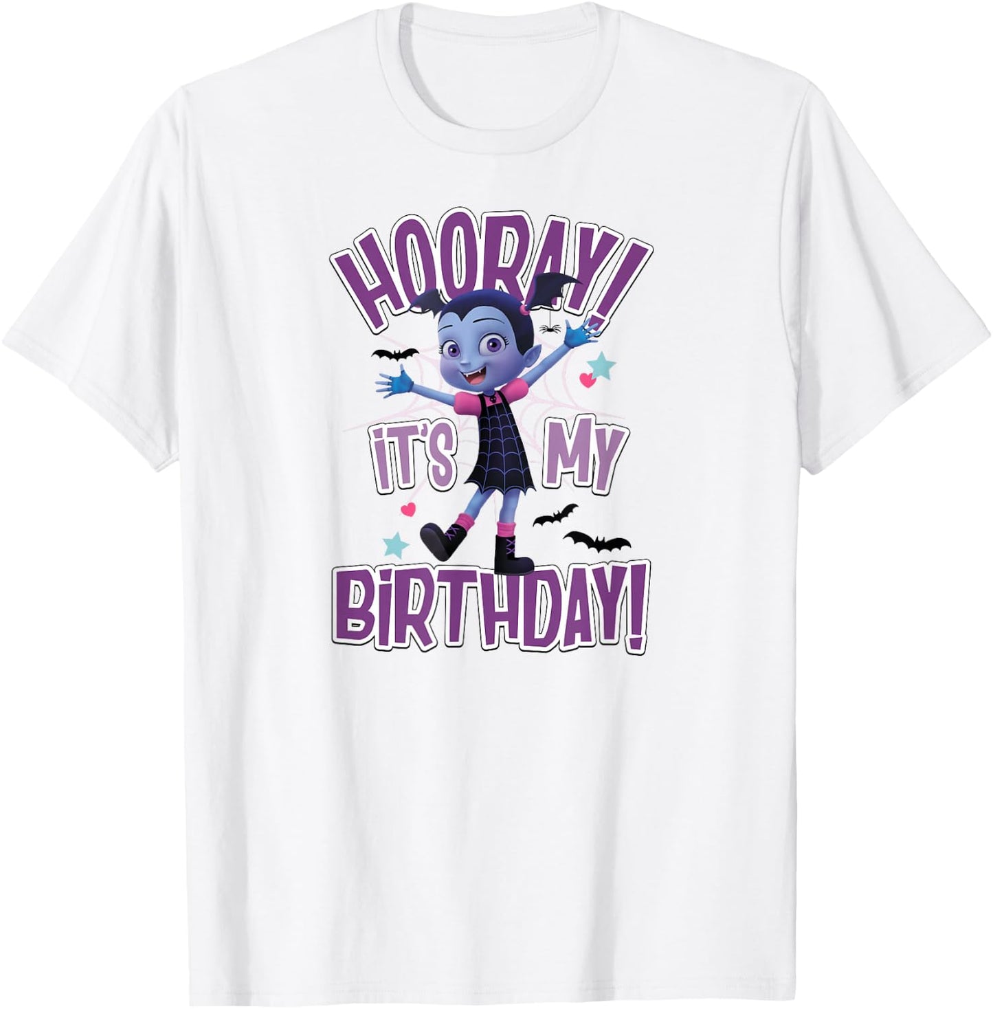 Disney - Juniors Vampirina Hooray T-Shirt - T-Shirt | White
