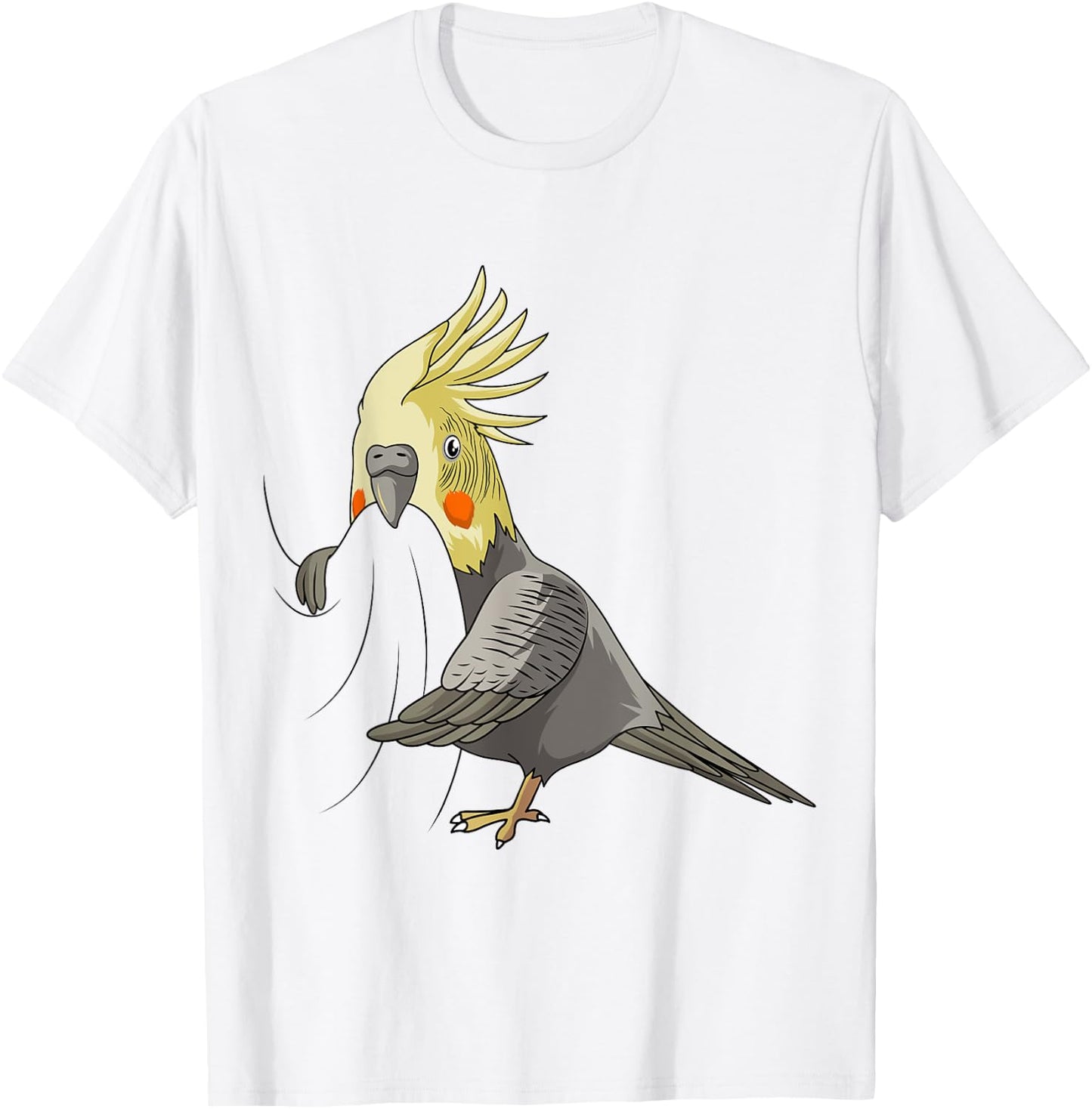 Cockatiel Lover Bird Lovers Women Kids Girl T-Shirt - T-Shirt | White