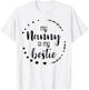 My Nanny is My Bestie Cute Mother's Day Caregiver Gift T-Shirt - T-Shirt | White