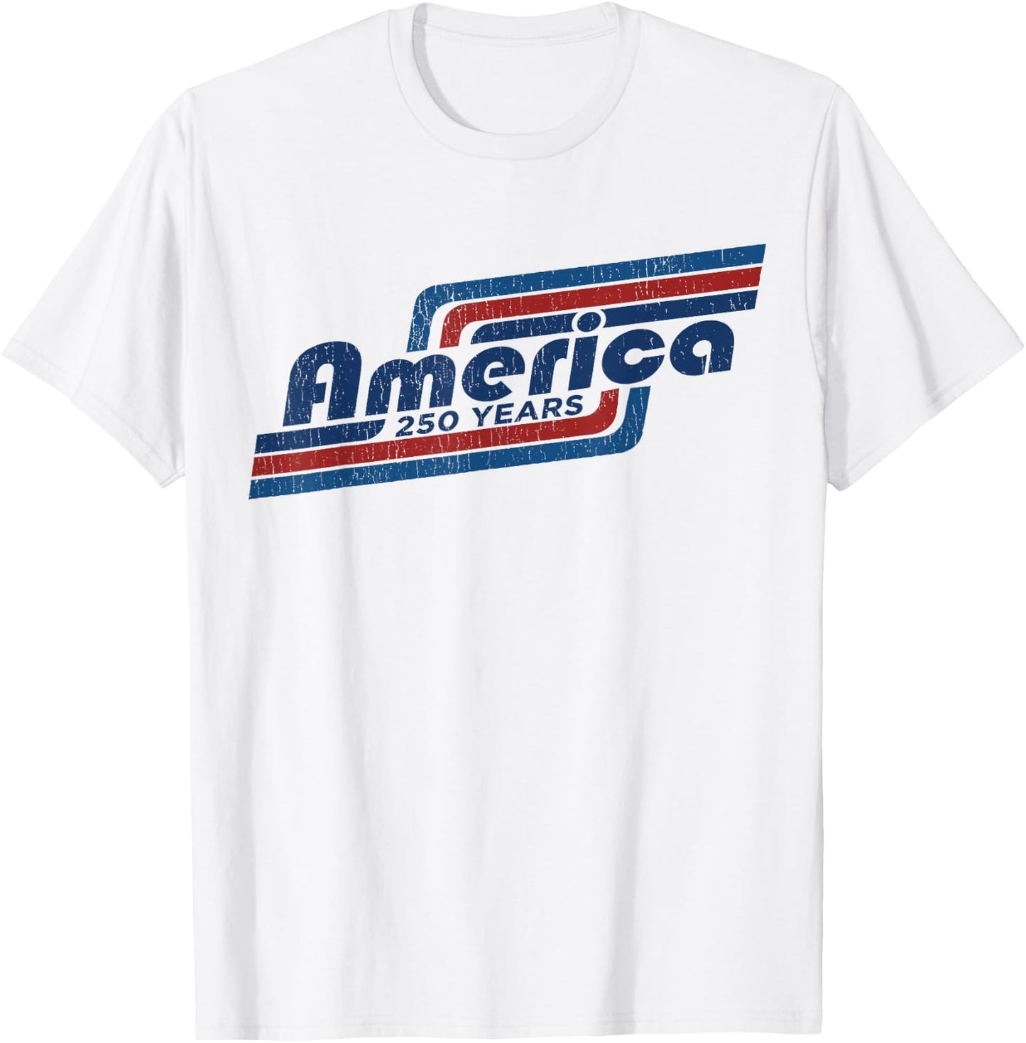 America Retro 250 Years 250th Anniversary USA 1776 2026 T-Shirt - T-Shirt | White