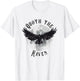 Edgar Allan Poe Nevermore The Raven Quote Literary Book T-Shirt - T-Shirt | White