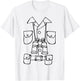 Green Army Man Easy Halloween Costume Plastic Toy Soldiers T-Shirt - T-Shirt | White