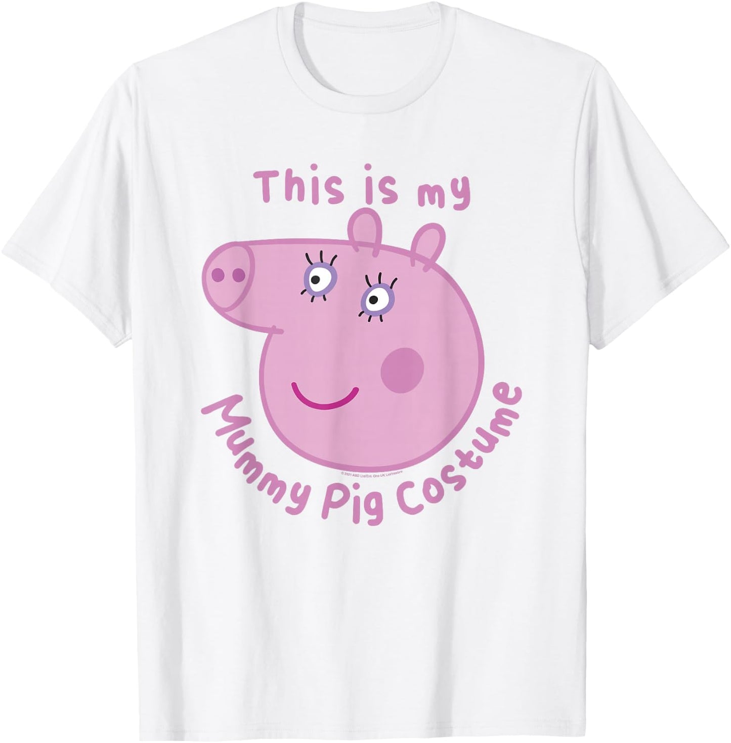 Peppa Pig Halloween This Is My Mummy Pig Costume T-Shirt - T-Shirt | White