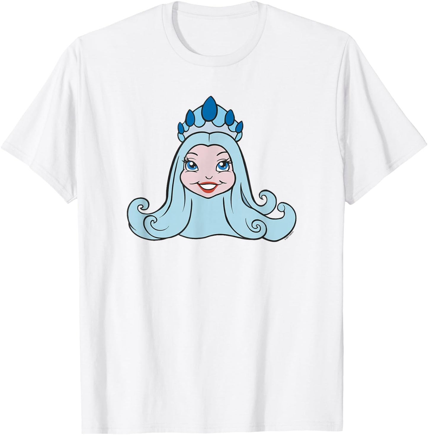 Candy Land Classic Retro Queen Frostine Big Face T-Shirt - T-Shirt | White