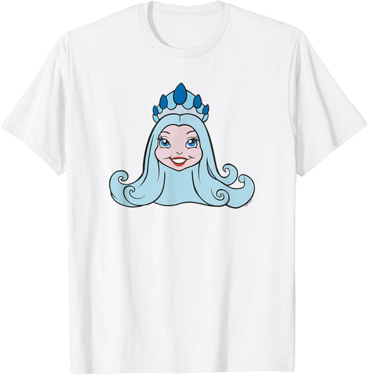 Candy Land Classic Retro Queen Frostine Big Face T-Shirt - T-Shirt | White