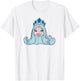Candy Land Classic Retro Queen Frostine Big Face T-Shirt - T-Shirt | White