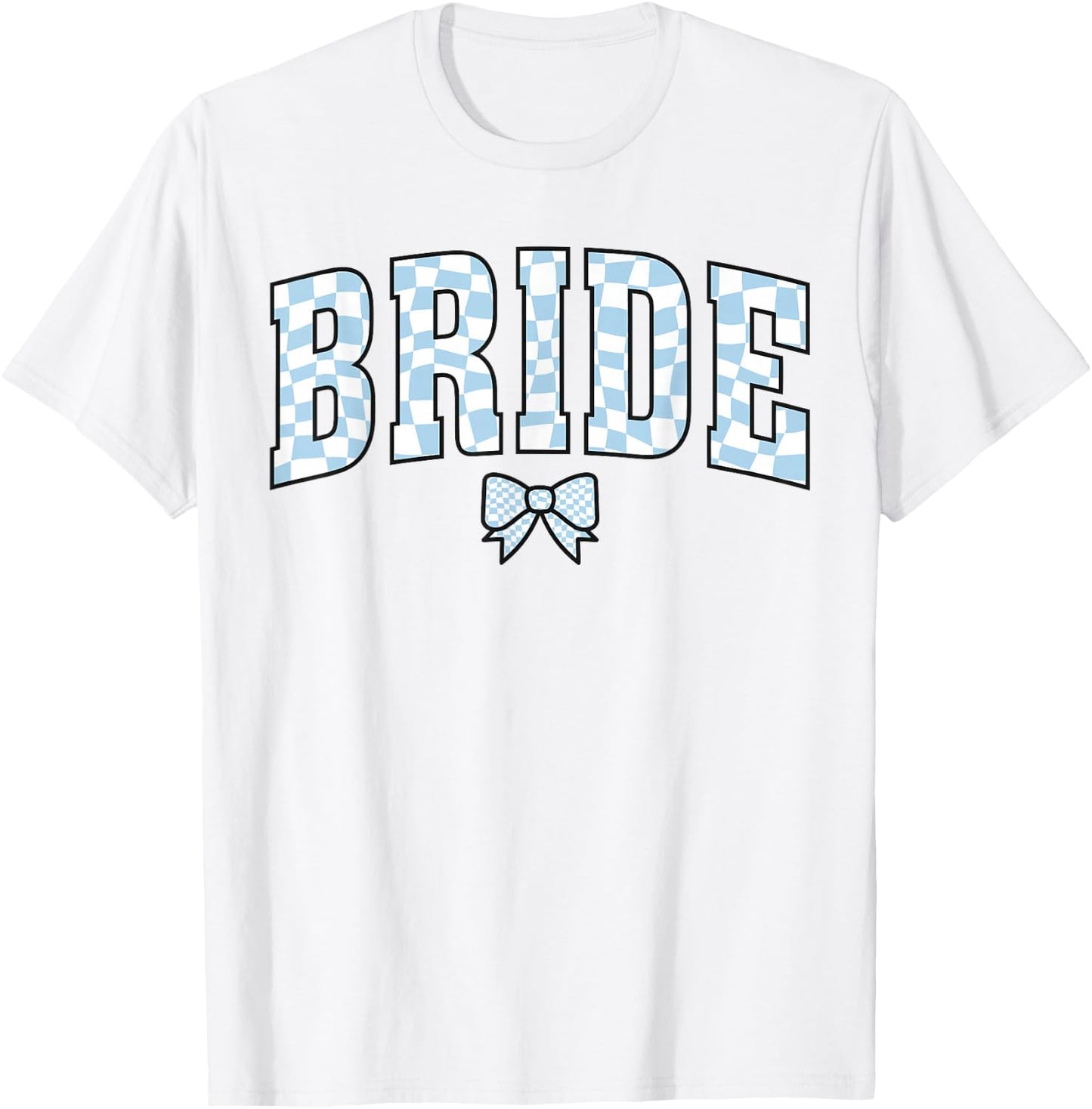 Bride Coquette Bow Engagement Future Mrs Bridal Bachelorette T-Shirt - T-Shirt | White