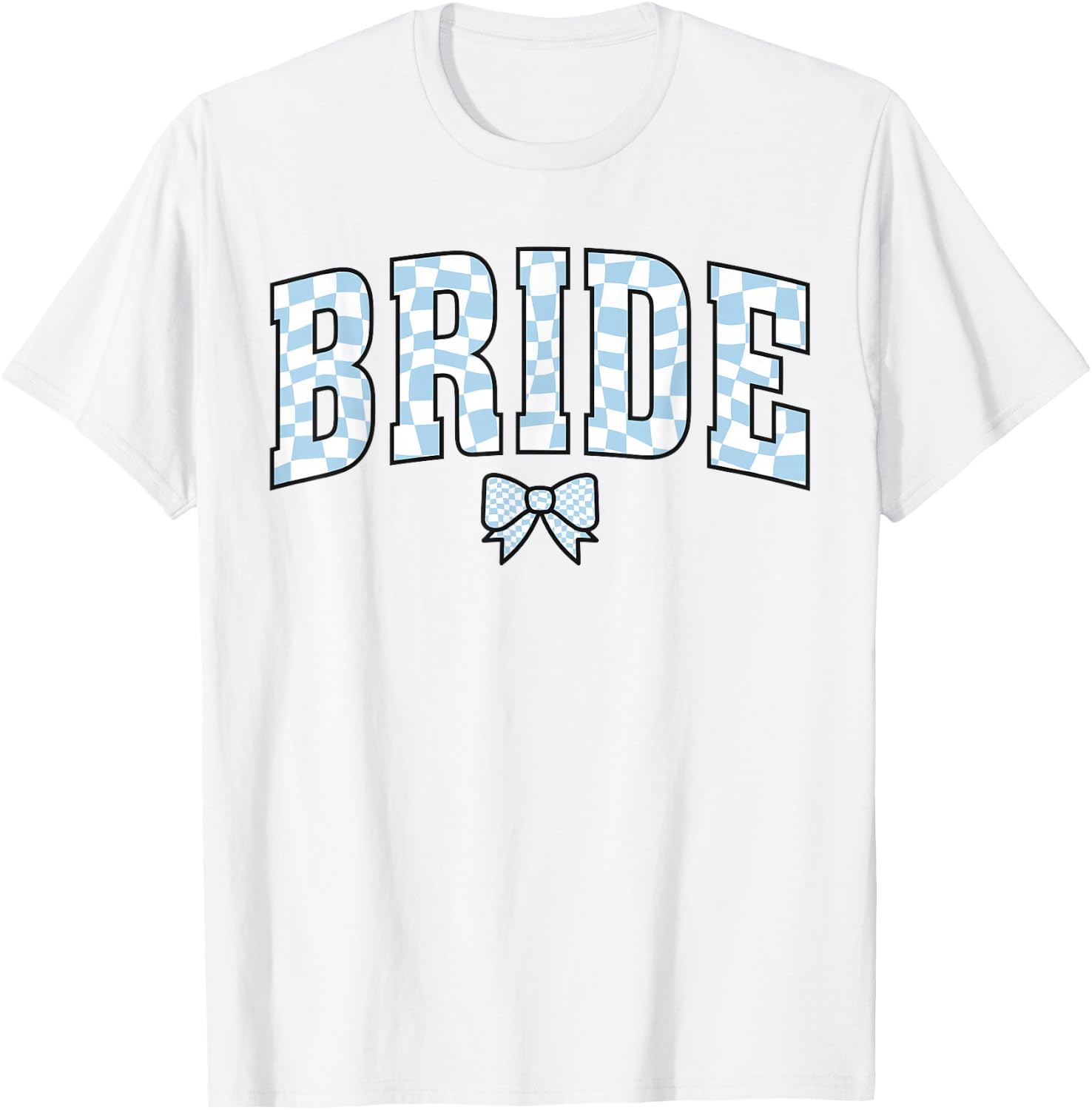 Bride Coquette Bow Engagement Future Mrs Bridal Bachelorette T-Shirt - T-Shirt | White