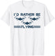 I`d Rather Be Flying I Drone Pilot I Drone Racing I Drone T-Shirt - T-Shirt | White