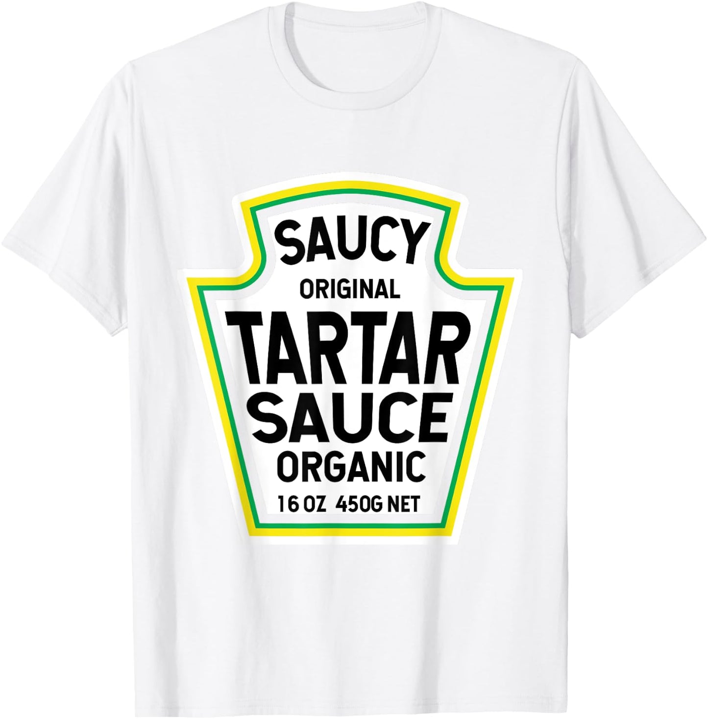 Tartar Sauce Easy Halloween Costume Matching Group Couples T-Shirt - T-Shirt | White