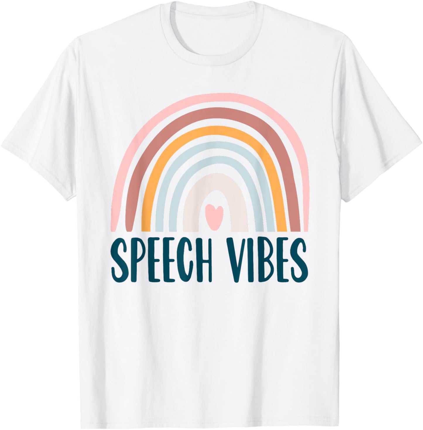 Speech Langauge Pathologist Therapy SLP Gift Boho Retro Vibe T-Shirt - T-Shirt | White