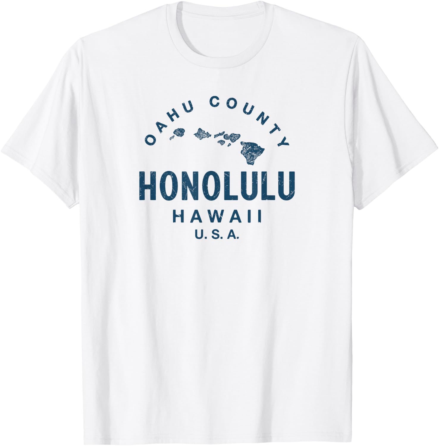 Hawaii Honolulu Hawaiian Islands T-Shirt - T-Shirt | White