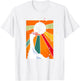 Funny Cool Farm Animal Disco Ball Sunglasses Retro Goose T-Shirt - T-Shirt | White