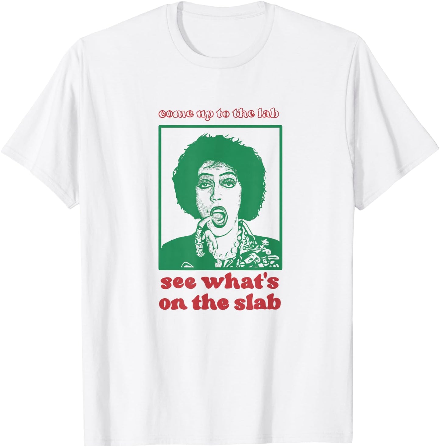 Come up to The lab | Frank n Furter T-Shirt - T-Shirt | White