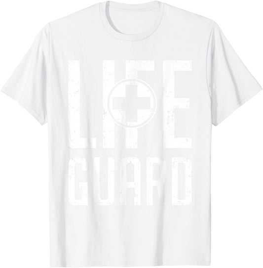 Lifeguard Life Saver for First Aid Bathmaster Paramedic T-Shirt - T-Shirt | White