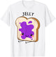 Jelly Matching Halloween Costume Set DIY Peanut Butter Shirt T-Shirt - T-Shirt | White