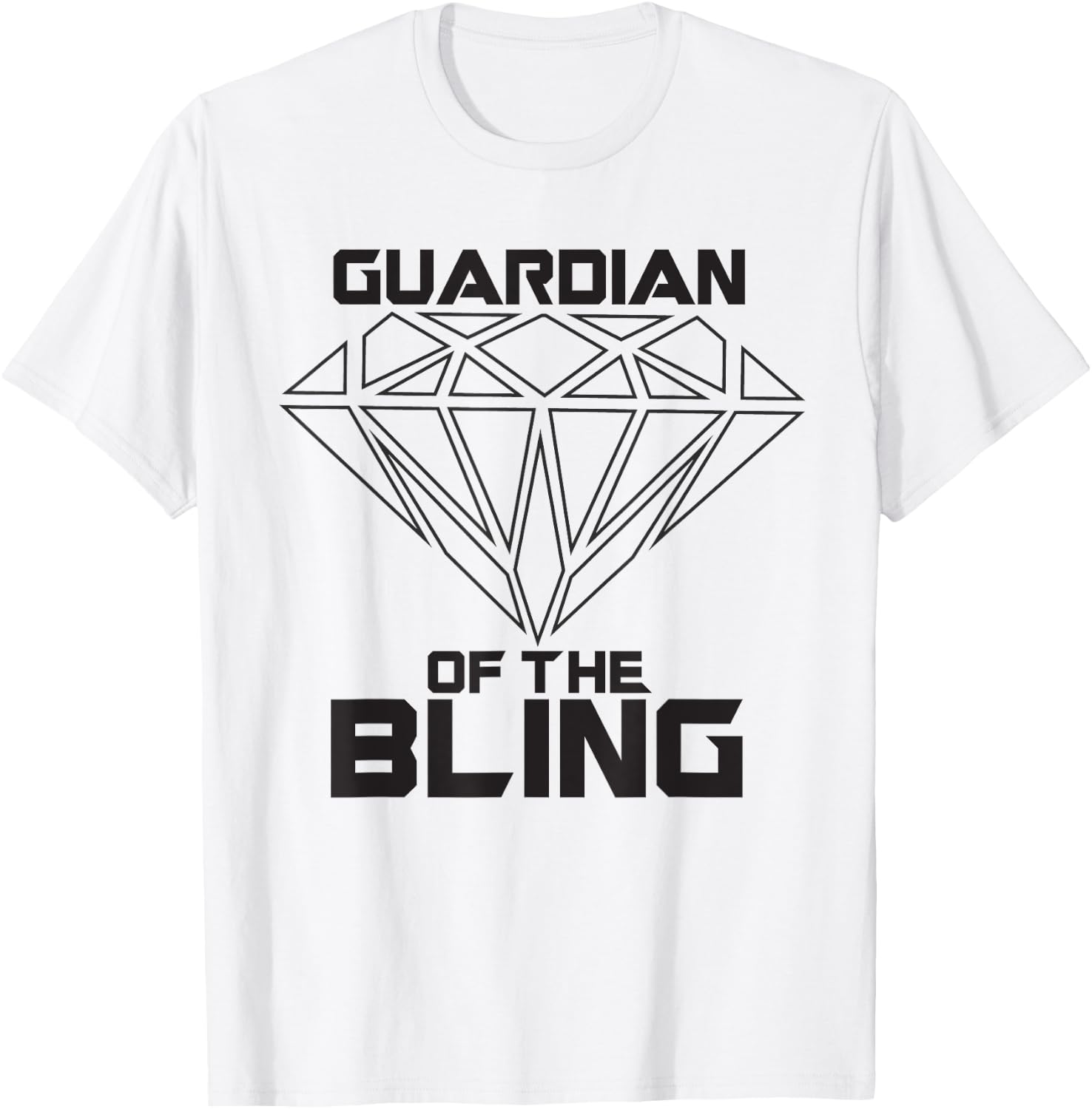 Guardian of the Bling | Ring Bearer | Best Man | Gift T-Shirt - T-Shirt | White
