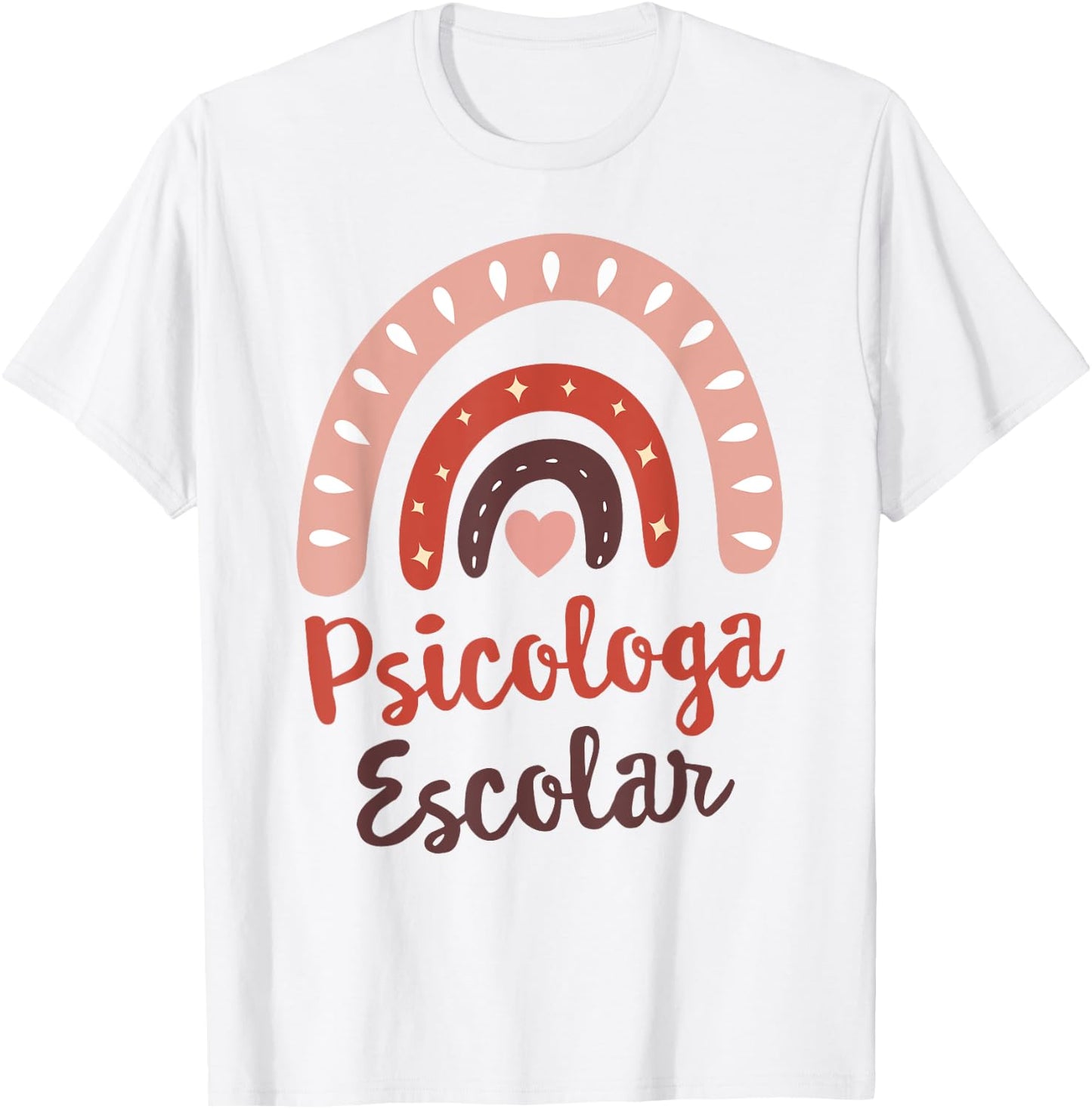 Bilingual School Psychologist Proud Latin Psicologa Escolar T-Shirt - T-Shirt | White
