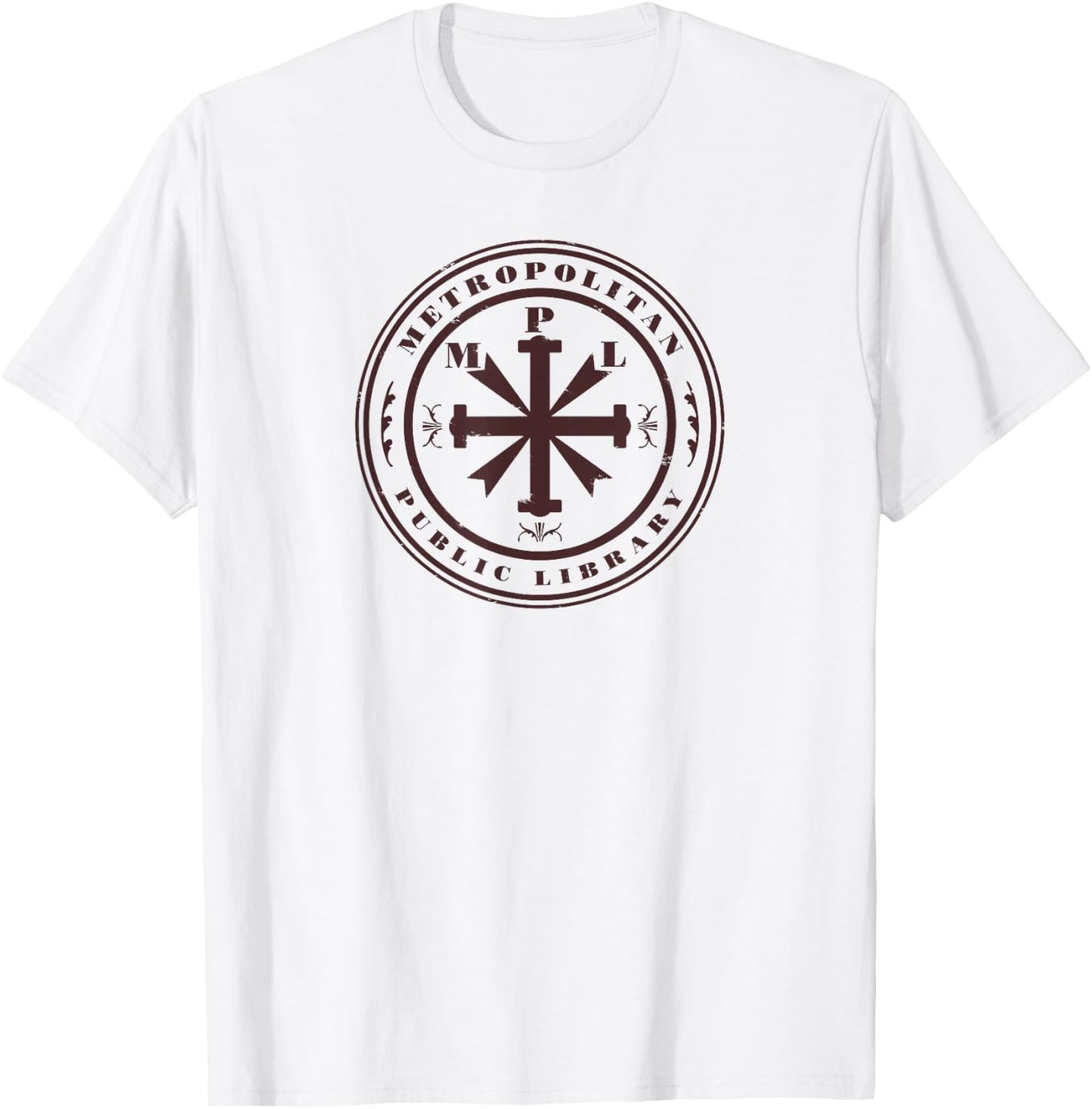 Metropolitan Public Library T-Shirt - T-Shirt | White