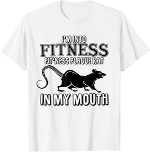 Funny Plague Rat Sarcastic Oddly Specific Offensive Meme T-Shirt - T-Shirt | White