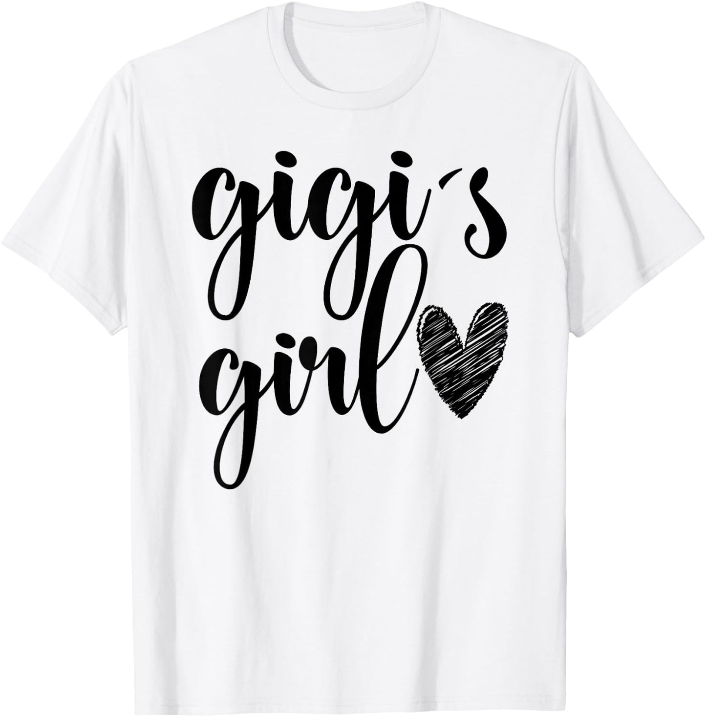 Funny Matching Gigi Girl for Grandma Whit Girl Mother's Day T-Shirt - T-Shirt | White