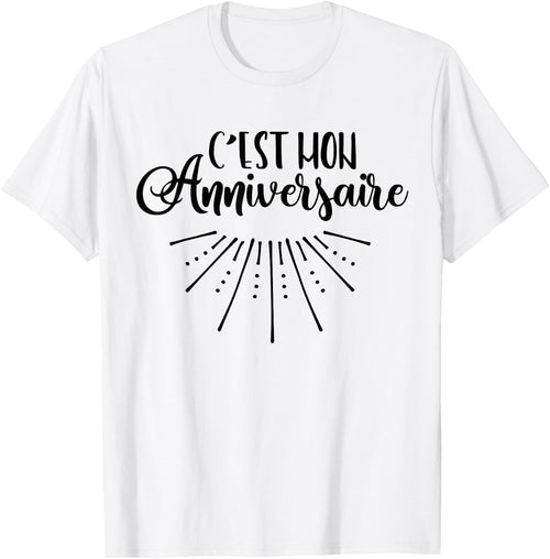 C'est Mon Anniversaire French Birthday