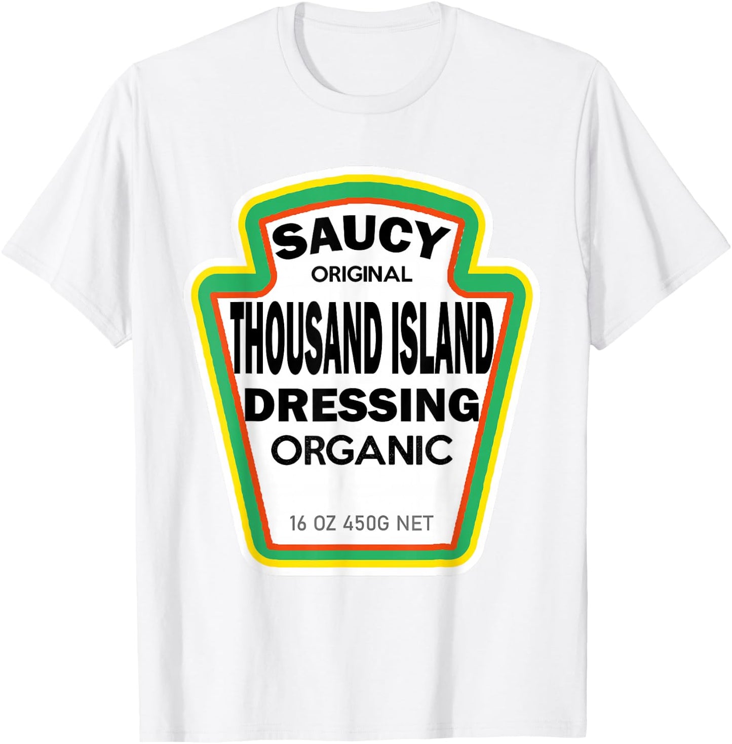 Thousand Island Dressing Salad Easy Halloween Costume Group T-Shirt - T-Shirt | White