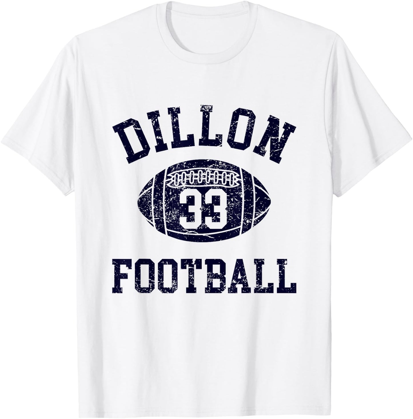 Friday Night Sport Fan Riggins Rigs Dillon 33 Football T-Shirt - T-Shirt | White