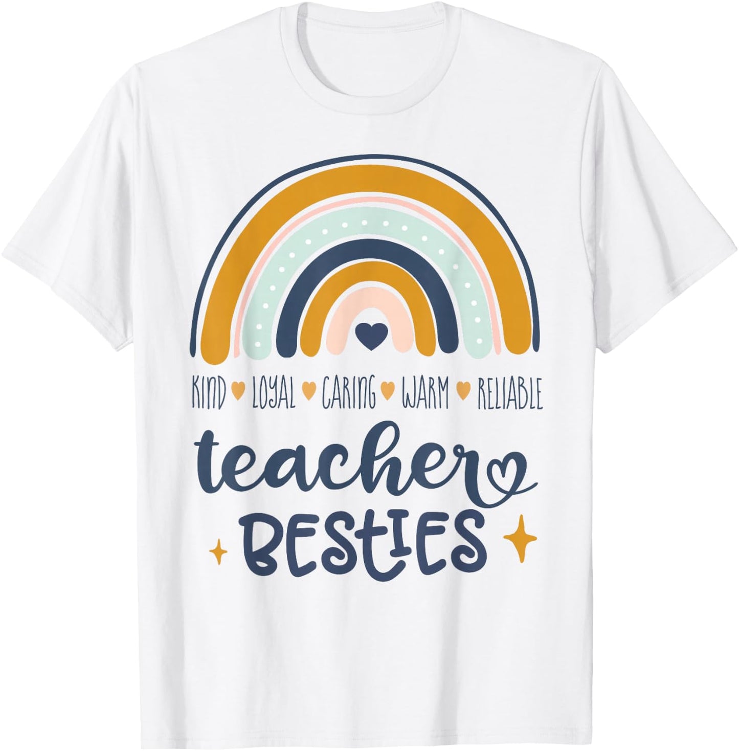 Matching Teachers Best Friend She's My Teacher Besties Men Women Kids T-Shirt - T-Shirt | White