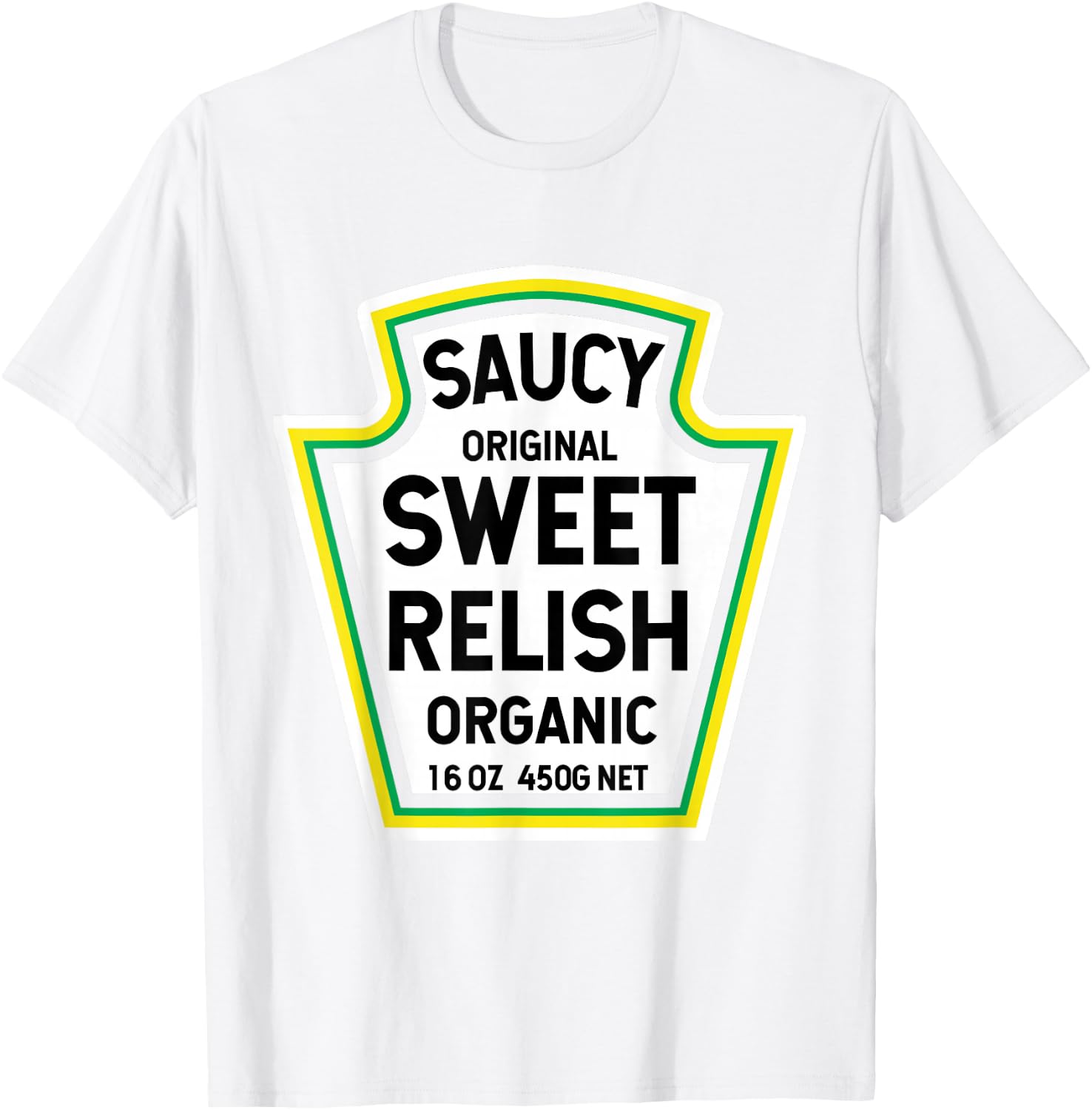 Sweet Relish Easy Halloween Costume Matching Group Couples T-Shirt - T-Shirt | White