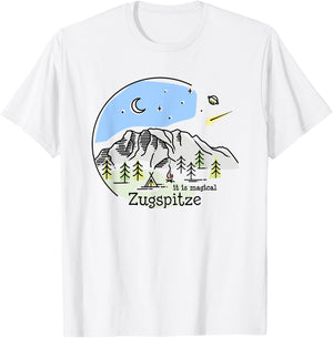 Zugspitze Garmisch Partenkirchen Bavaria Hiking Souvenir T-Shirt - T-Shirt | White
