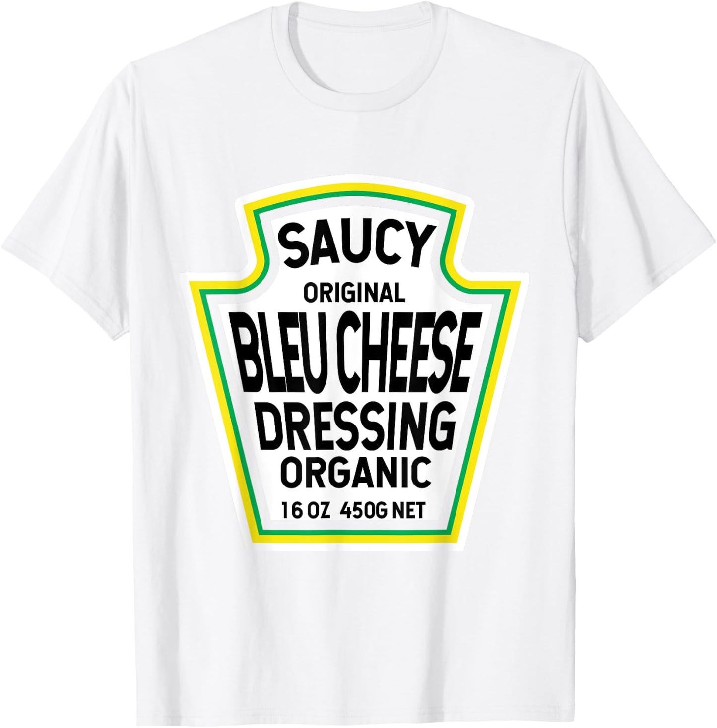 Bleu Cheese Dressing Salad Easy Halloween Costume Matching T-Shirt - T-Shirt | White
