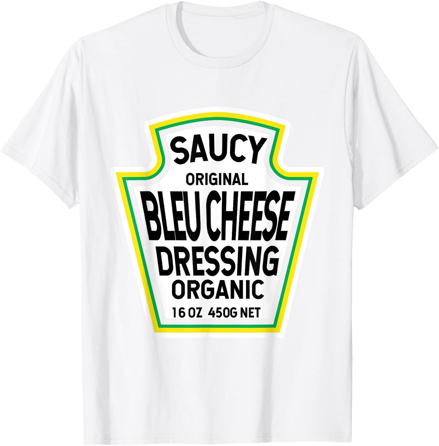 Bleu Cheese Dressing Salad Easy Halloween Costume Matching T-Shirt - T-Shirt | White