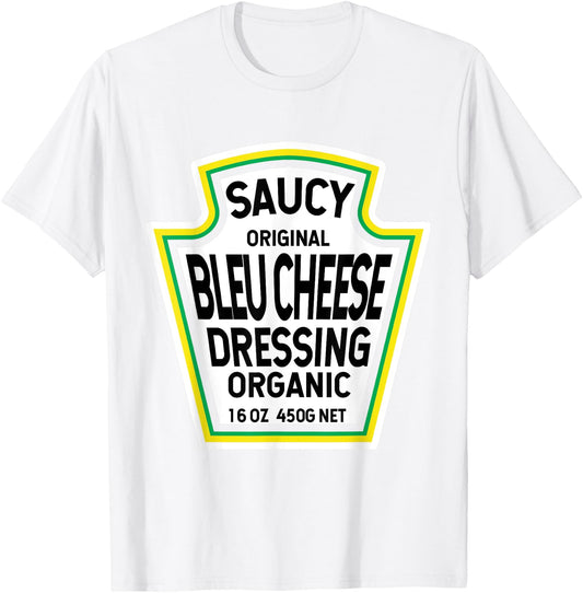 Bleu Cheese Dressing Salad Easy Halloween Costume Matching T-Shirt - T-Shirt | White