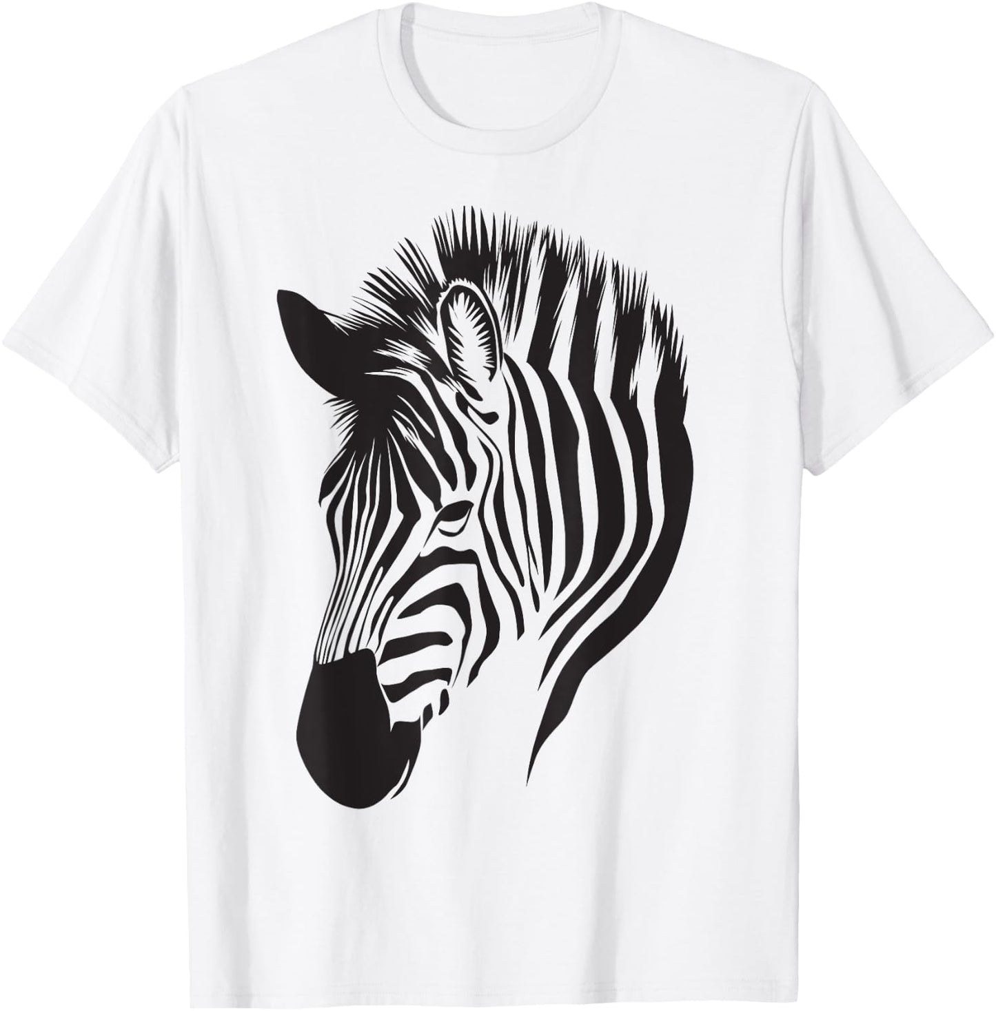 Cool Mountain Zebra - Great Gift Animal Lovers T-Shirt - T-Shirt | White