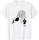 Sisyphus Greek Mythology and Issac Newton Scientist T-Shirt - T-Shirt | White