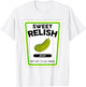 Halloween Matching Costume Sweet Relish Bottle Label T-Shirt - T-Shirt | White