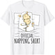 Sleeping Sheep Official Napping T-Shirt - T-Shirt | White