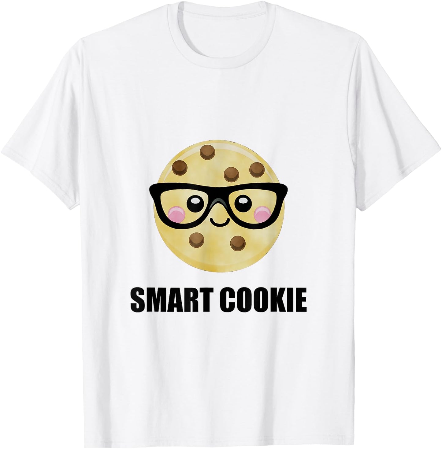 Smart Cookie Funny T-Shirt - T-Shirt | White