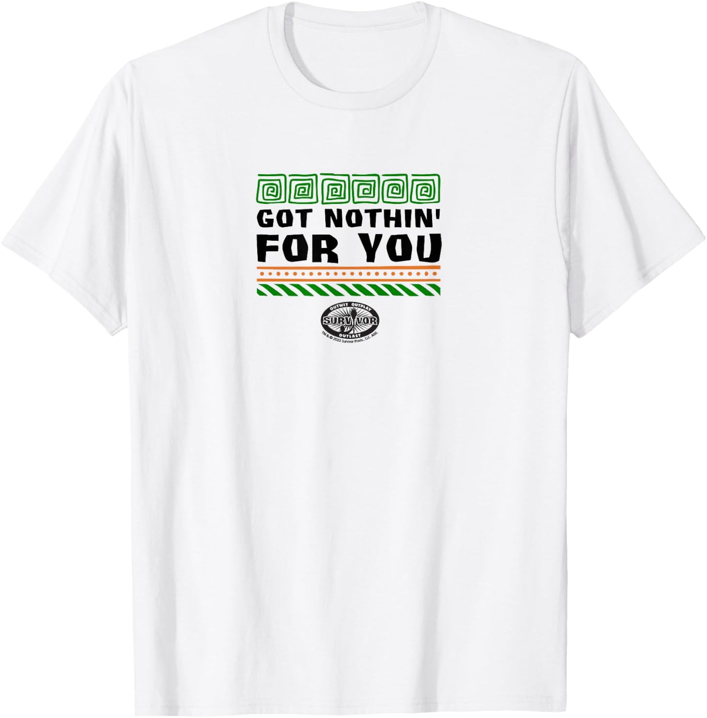 Got Nothin' For You T-Shirt - T-Shirt | White