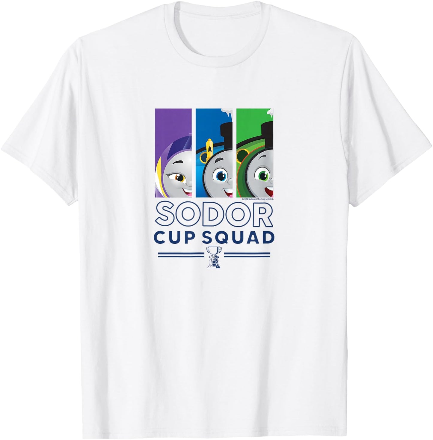 Thomas & Friends Sodor Cup Squad T-Shirt - T-Shirt | White