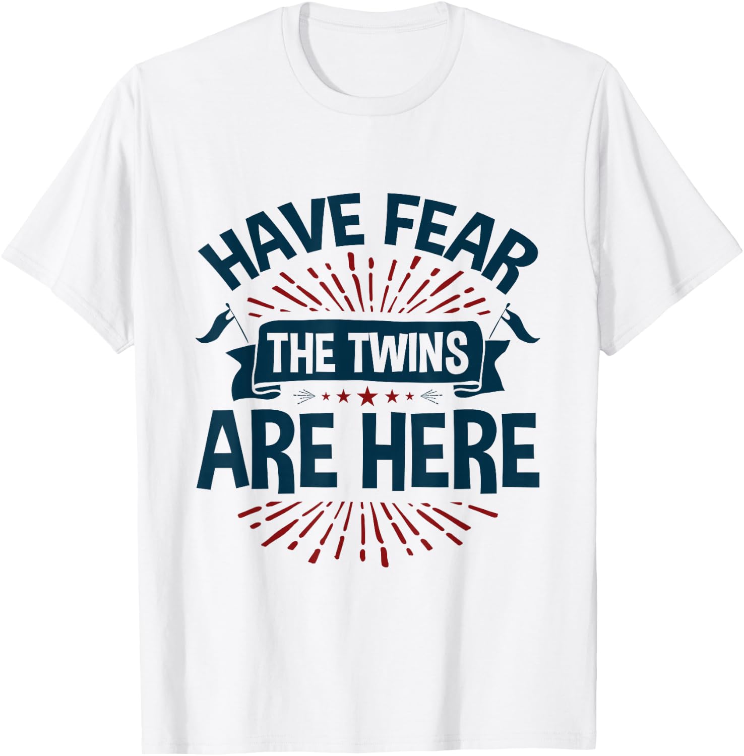 Twin Teens Fraternal Identical Matching Twins Are Here T-Shirt - T-Shirt | White