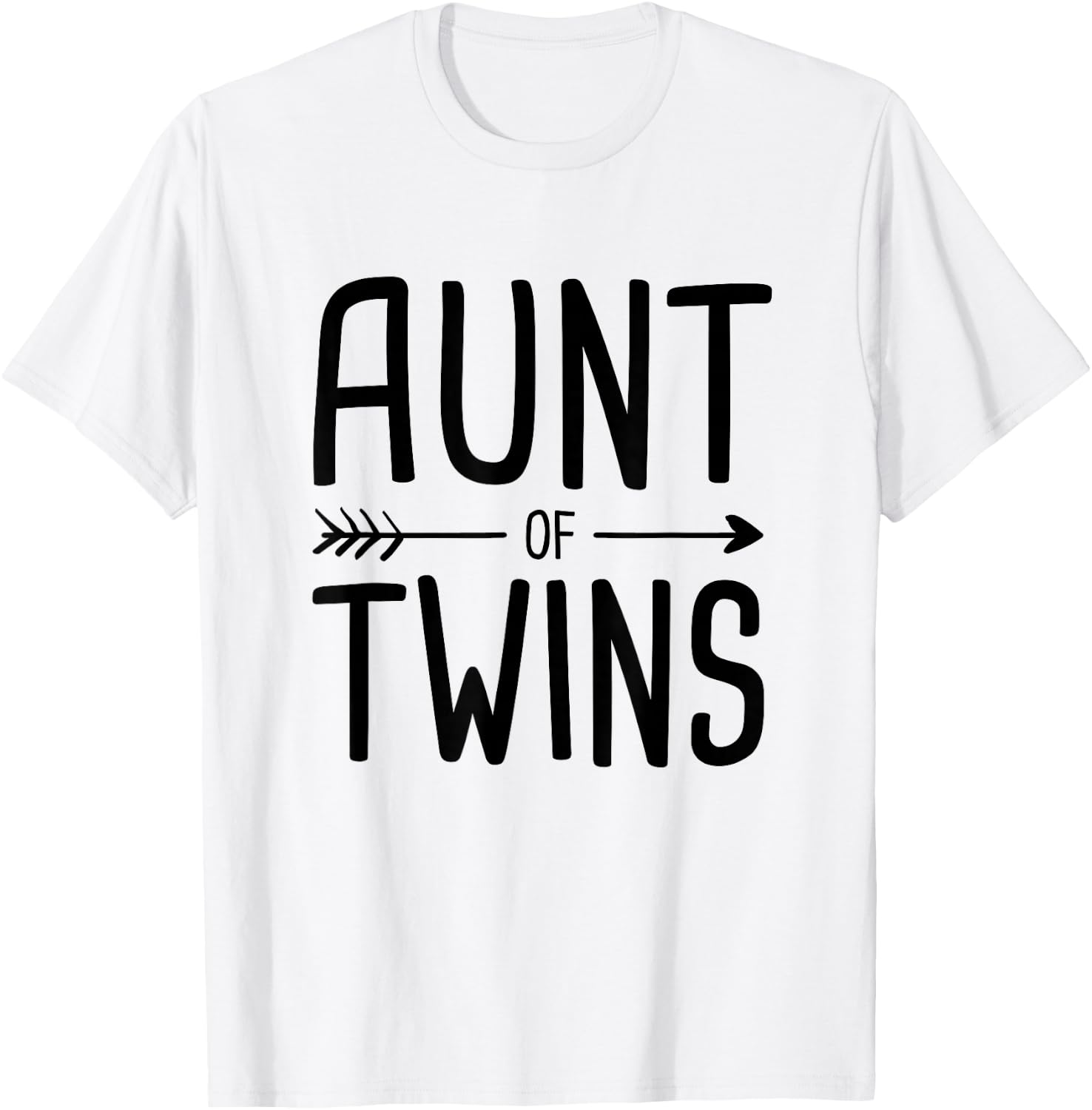 Aunt of Twins T-Shirt - T-Shirt | White