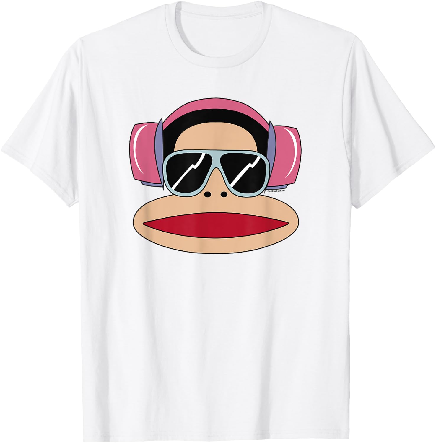 Paul Frank Julius Big Face Headphones T-Shirt - T-Shirt | White
