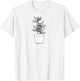 Grandma's Gardening Funny Stoner Weed Pot Novelty T-Shirt - T-Shirt | White