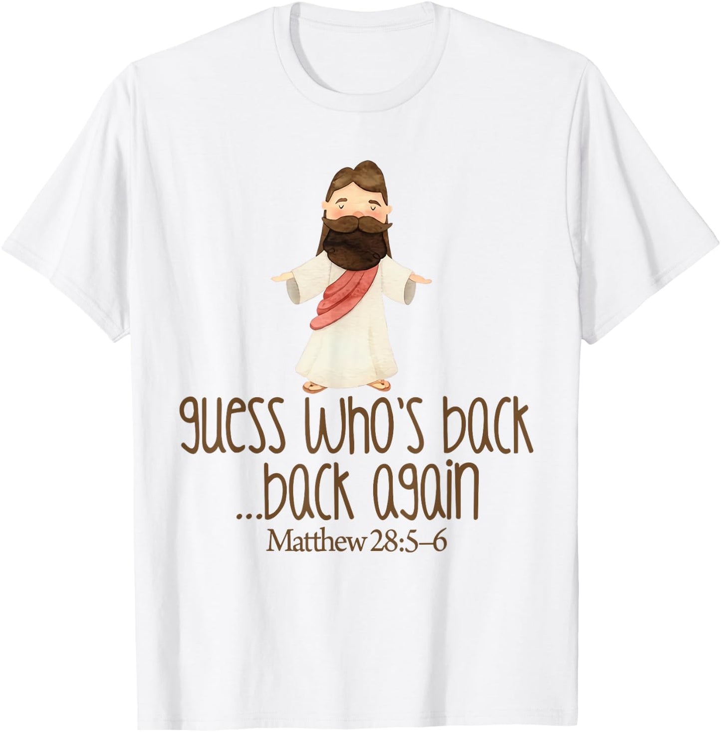 Guess Who's Back Funny Jesus Easter Christian kids toddler T-Shirt - T-Shirt | White
