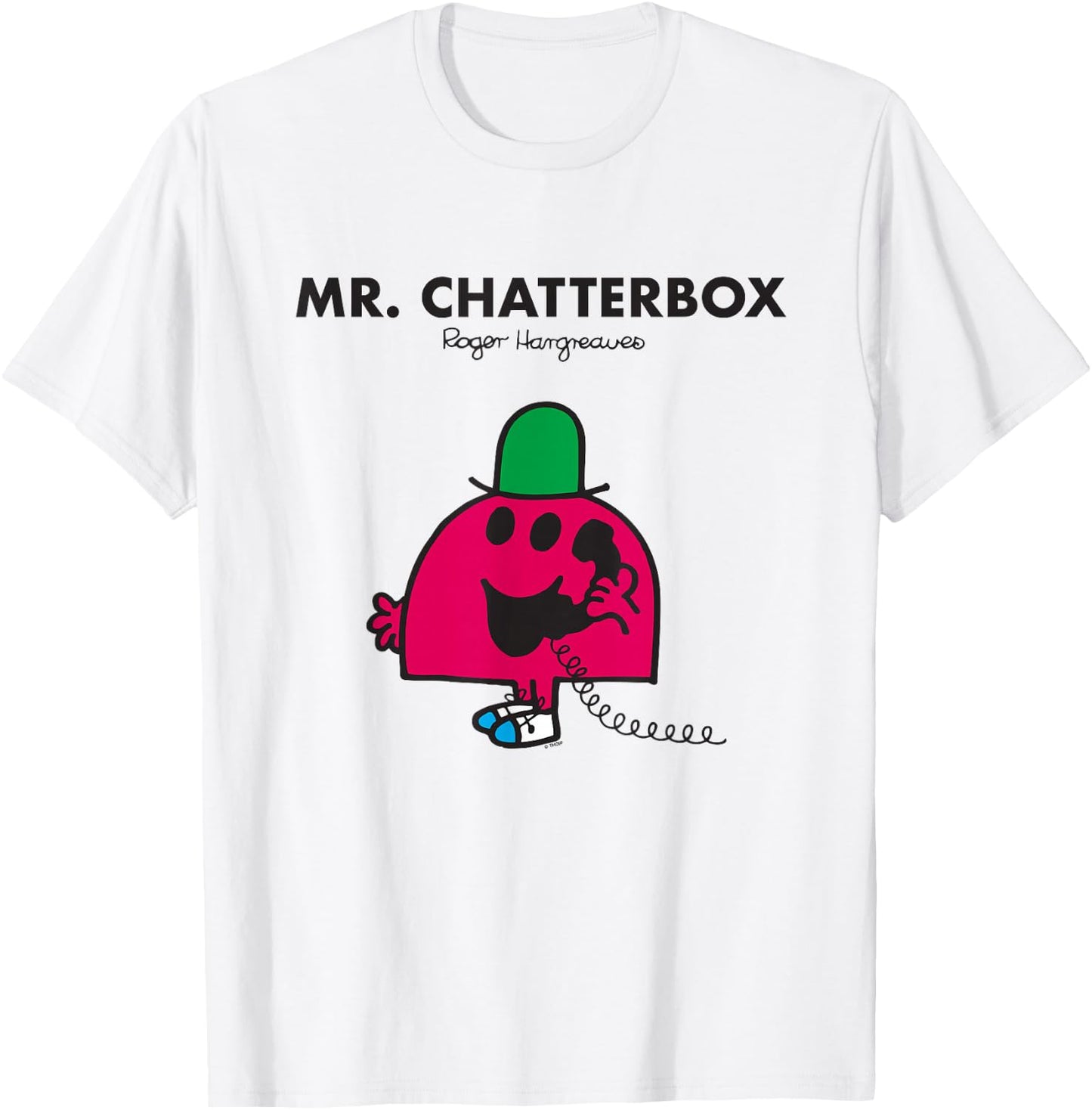 Mr. Men Mr. Chatterbox T-Shirt - T-Shirt | White